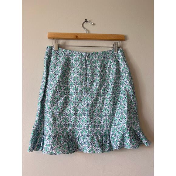 NWT Cami NYC Bia Floral Mini Skirt Women's Turquoise Wallpaper Size: 4 - Picture 6 of 10